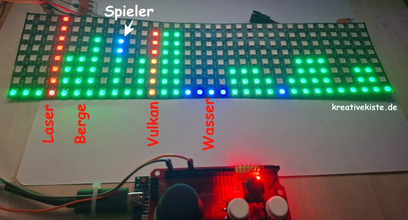 1 Arduino Matrix Escape Game lauf um dein Pixel Leben 