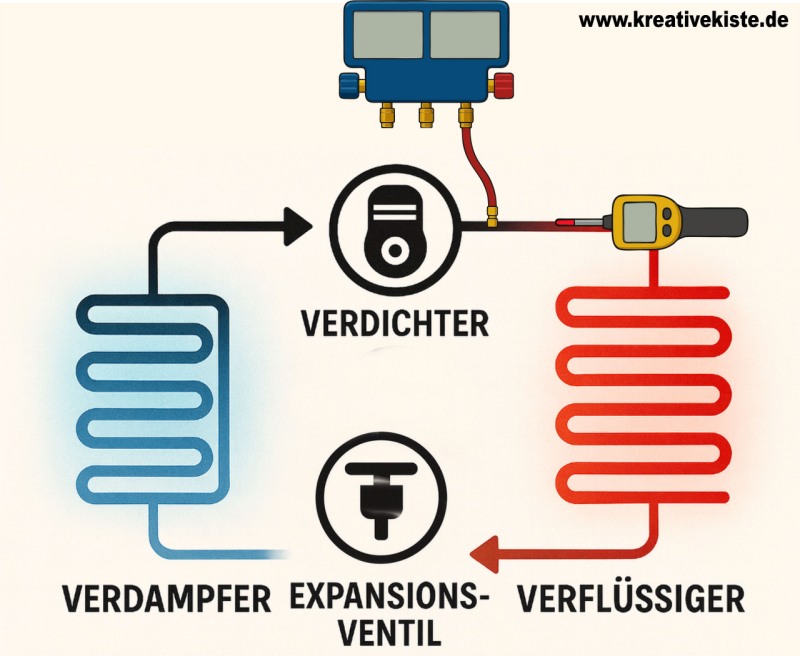 Störung der Verdichterendtemperatur bei Klimaanlagen ursache und behebung