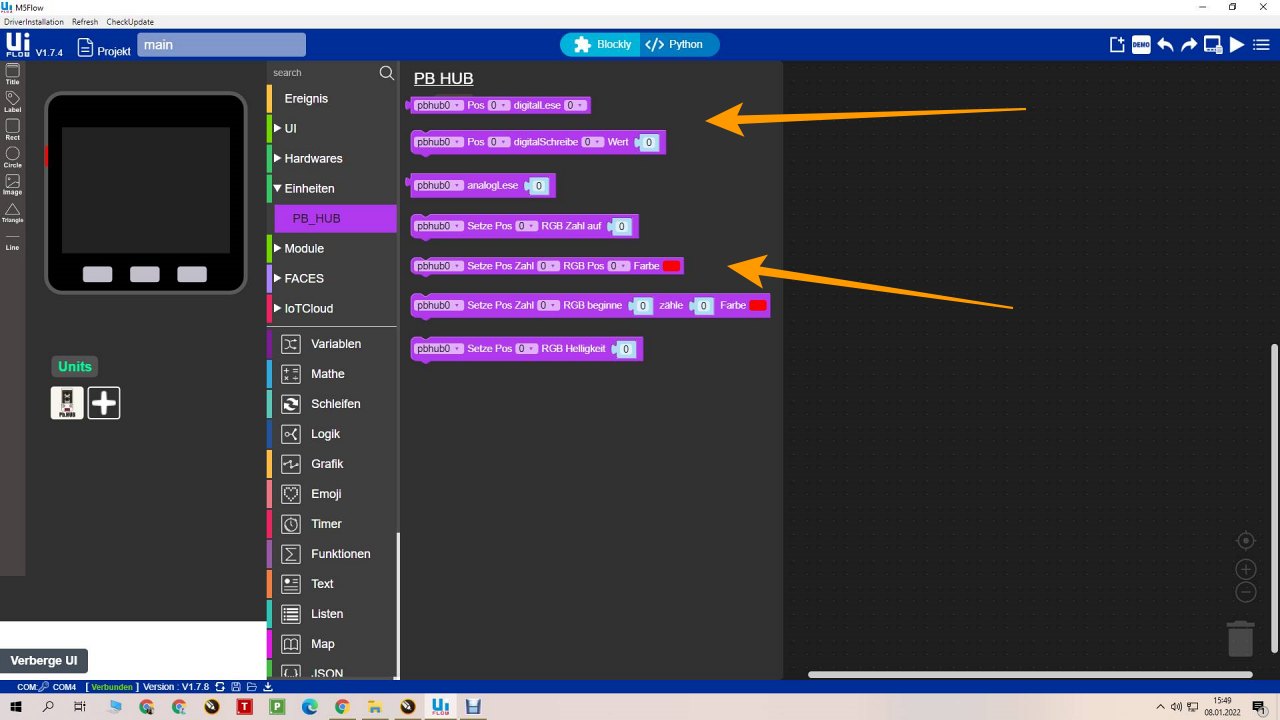 M5Stack PA HUB und PB HUB Unterschiede und Anschluss Tutorial 9