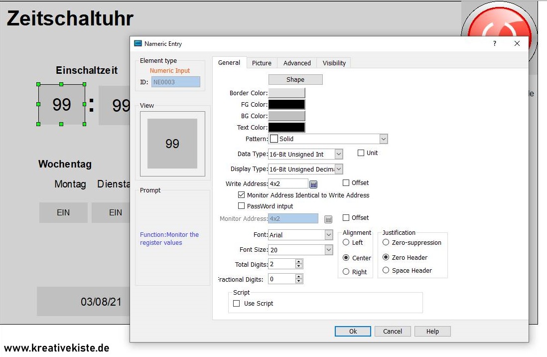 Program the ACE Automation weekly time switch with a real time clock 2