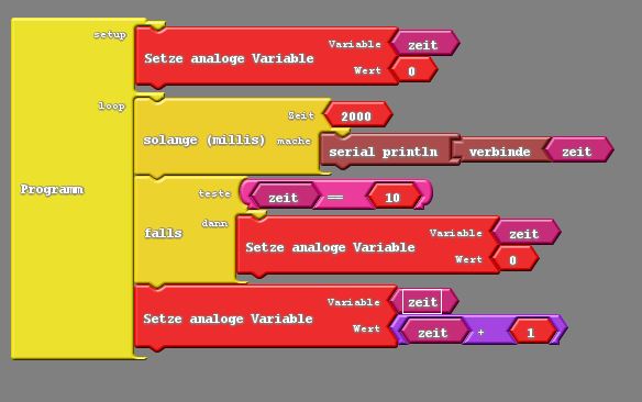 ardublock variable in millis speichern