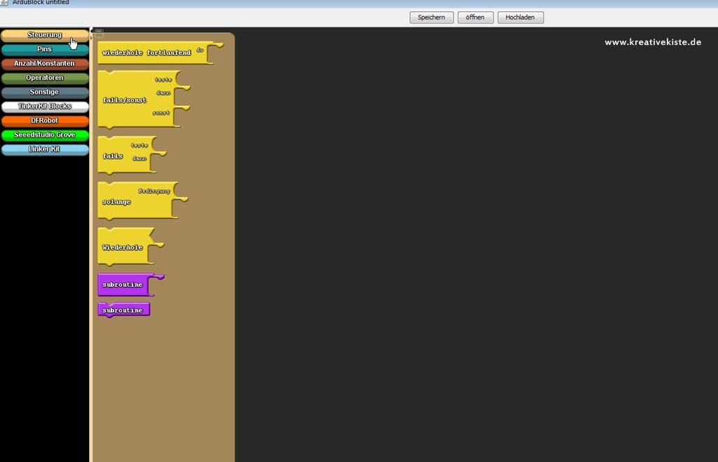 ardublock standart version homepage