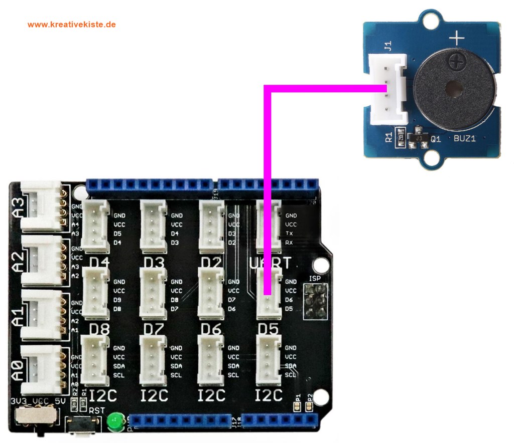 Arduino Grundkurs 6, Töne