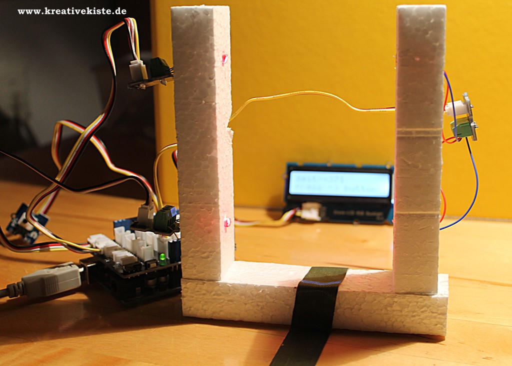 1 arduino lichtschranke laser ldr bauen