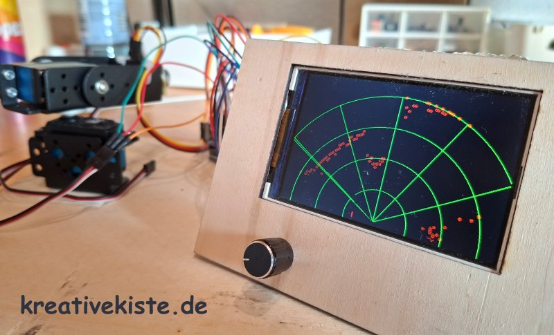 1 DIY Ultraschall Radar mit Arduino und TFT Display