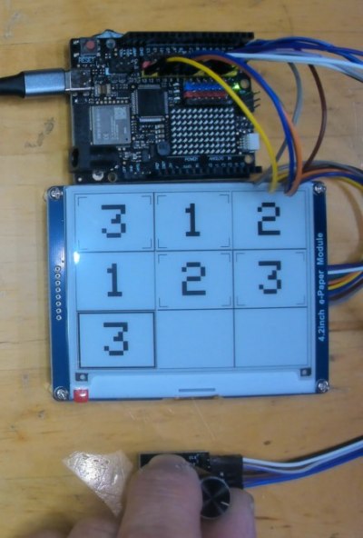 Mini Sudoku auf dem E Ink Display Kniffliges Hardware Rätsel mit dem Arduino Uno R4 2