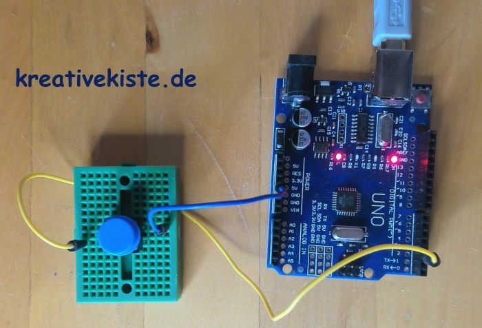 KK ButtonHandler Bibliothek für den Arduino einfache tasterabfrage