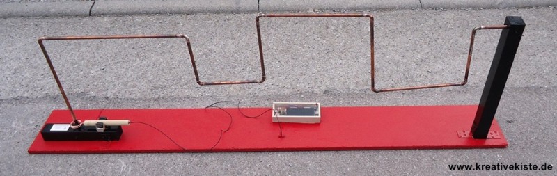 4 Heißer Draht spiel mit TFT Display für Fehler und Zeitanzeige und EKG anzeige