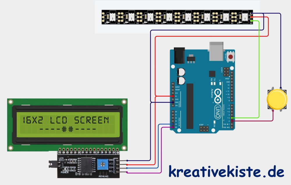 millis master arduino led zeit spiel