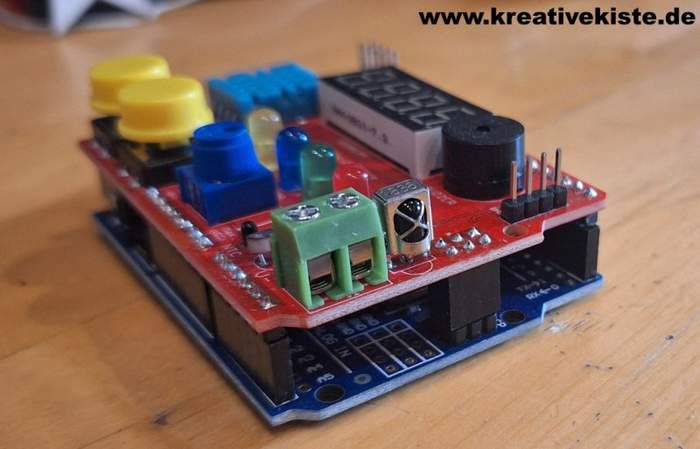 Arduino Open Smart Uno Open Smart Rich Shield für Arduino UNO, Code Beispiele und PIN Belegung