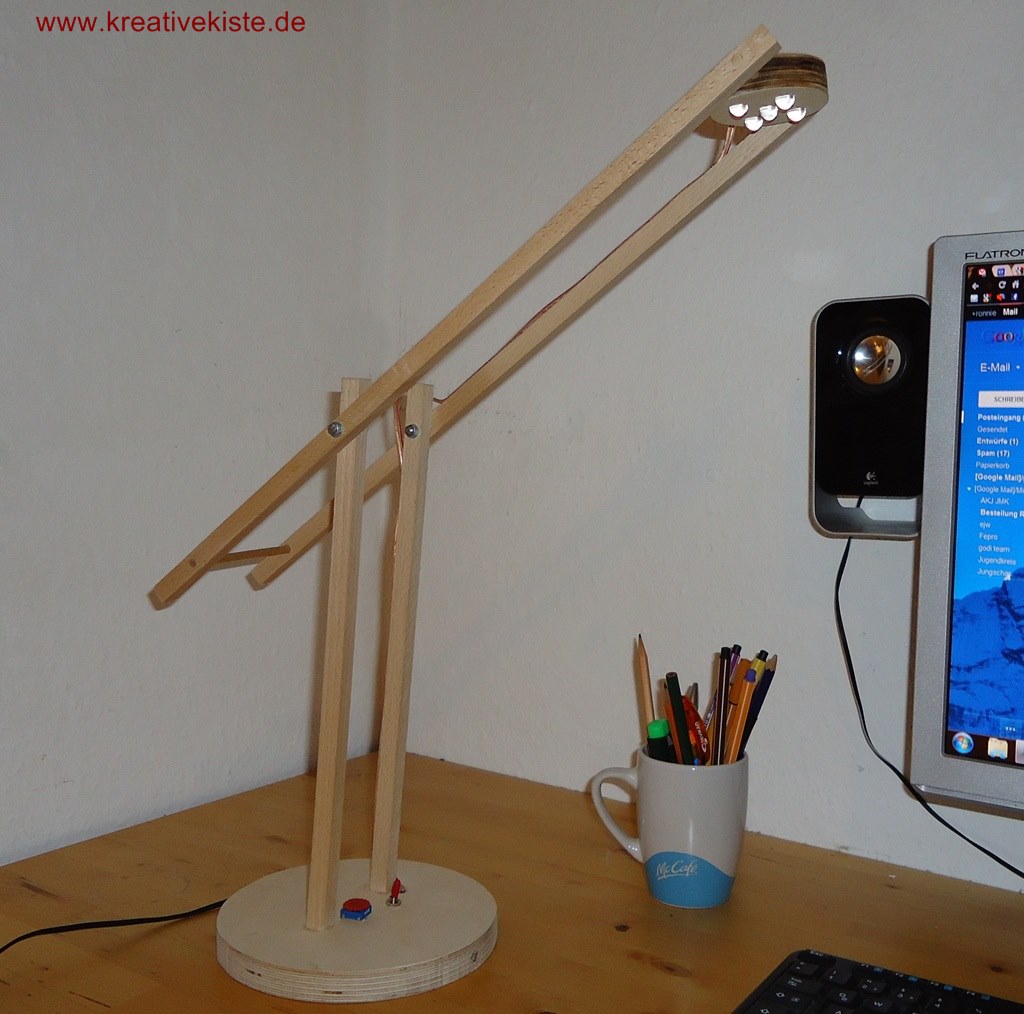 led schreibtisch lampe bauen