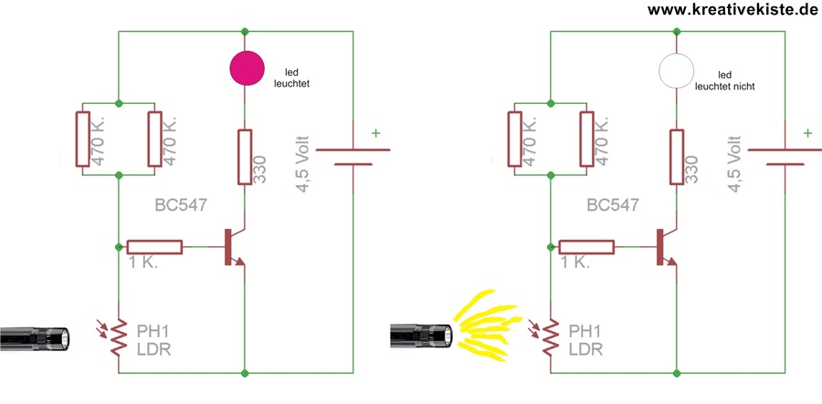 17-Transistor-Grundschaltungen-dunkelschaltung-photodiode