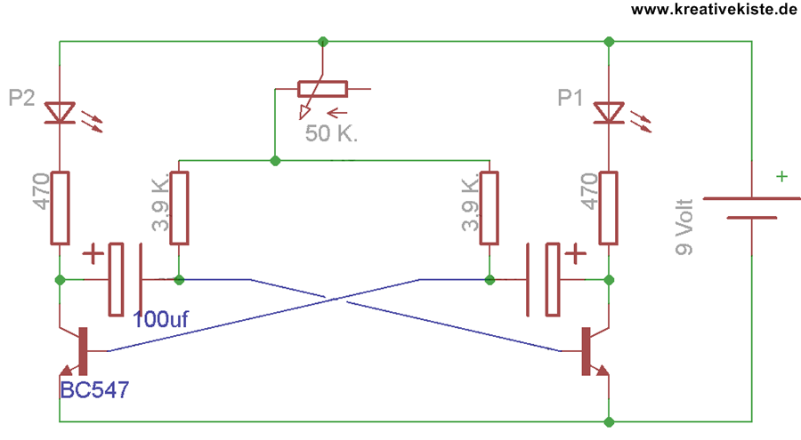31-Transistor-Grundschaltungen-einstellbarer-poti