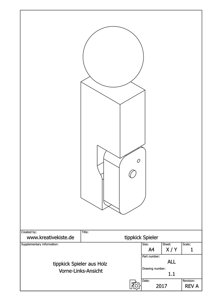 holz tippkick spielfiguren selber bauen