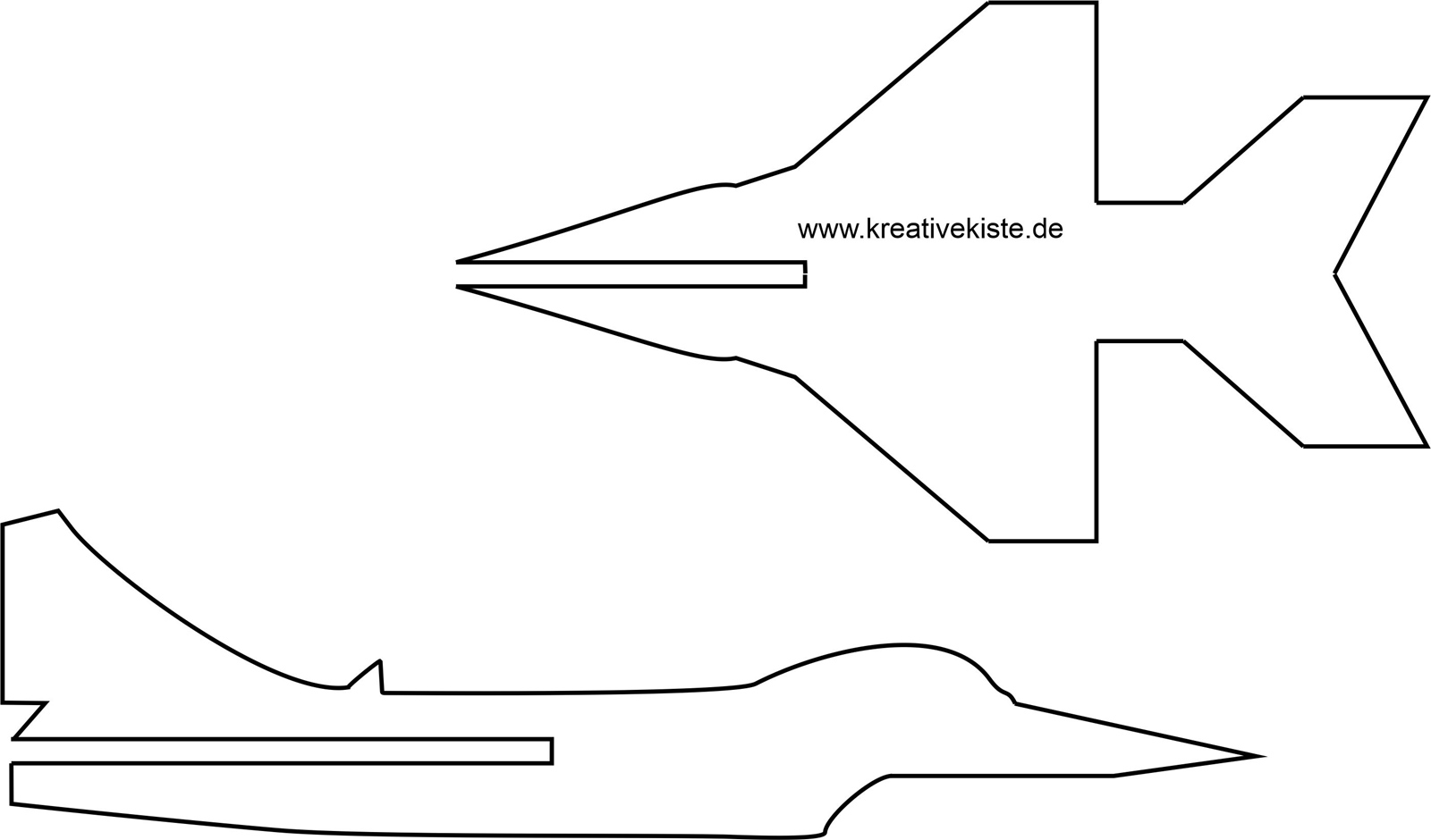 laubsäge vorlage F16 Kampfflugzeug