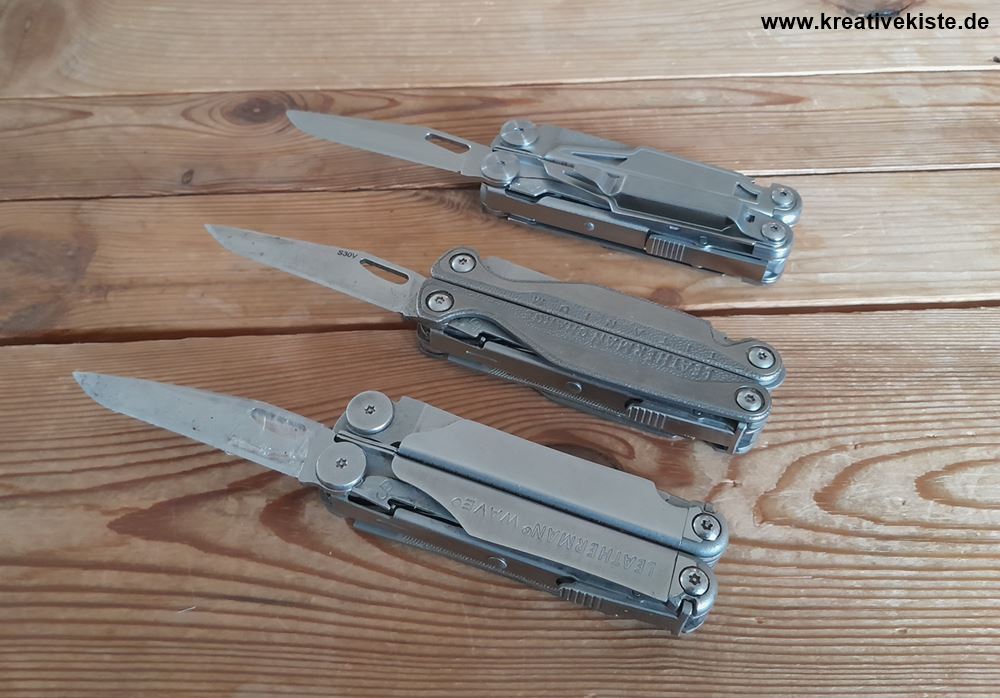 2 DL 12 VS. Leatherman Wave. Daicamping DL 12 das bessere oder nur billigere Multitool