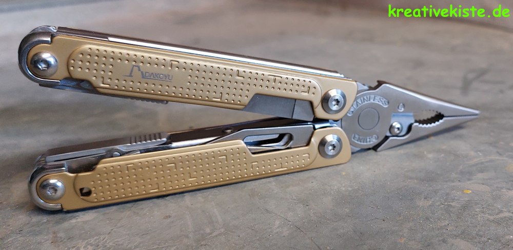 Testbericht DAKOYU DK20 Multitool Kompakter Alltagshelfer für den Handwerker 2