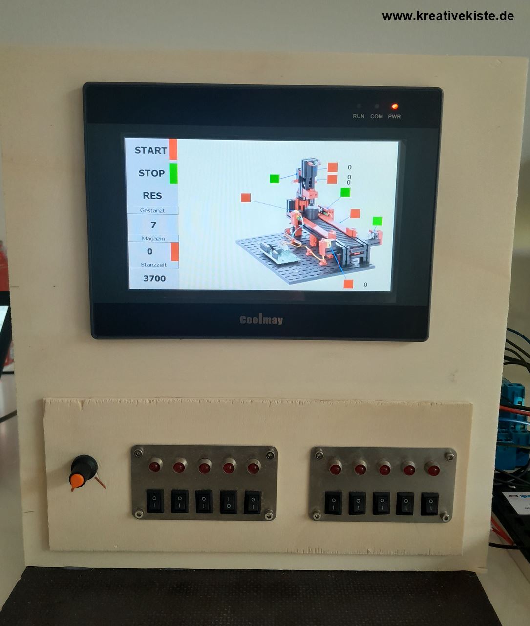 4 Coolmay QM3G Vorstellung einer all in one Steuerung SPS und HMI