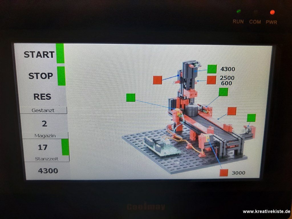 5 Coolmay QM3G Vorstellung einer all in one Steuerung SPS und HMI