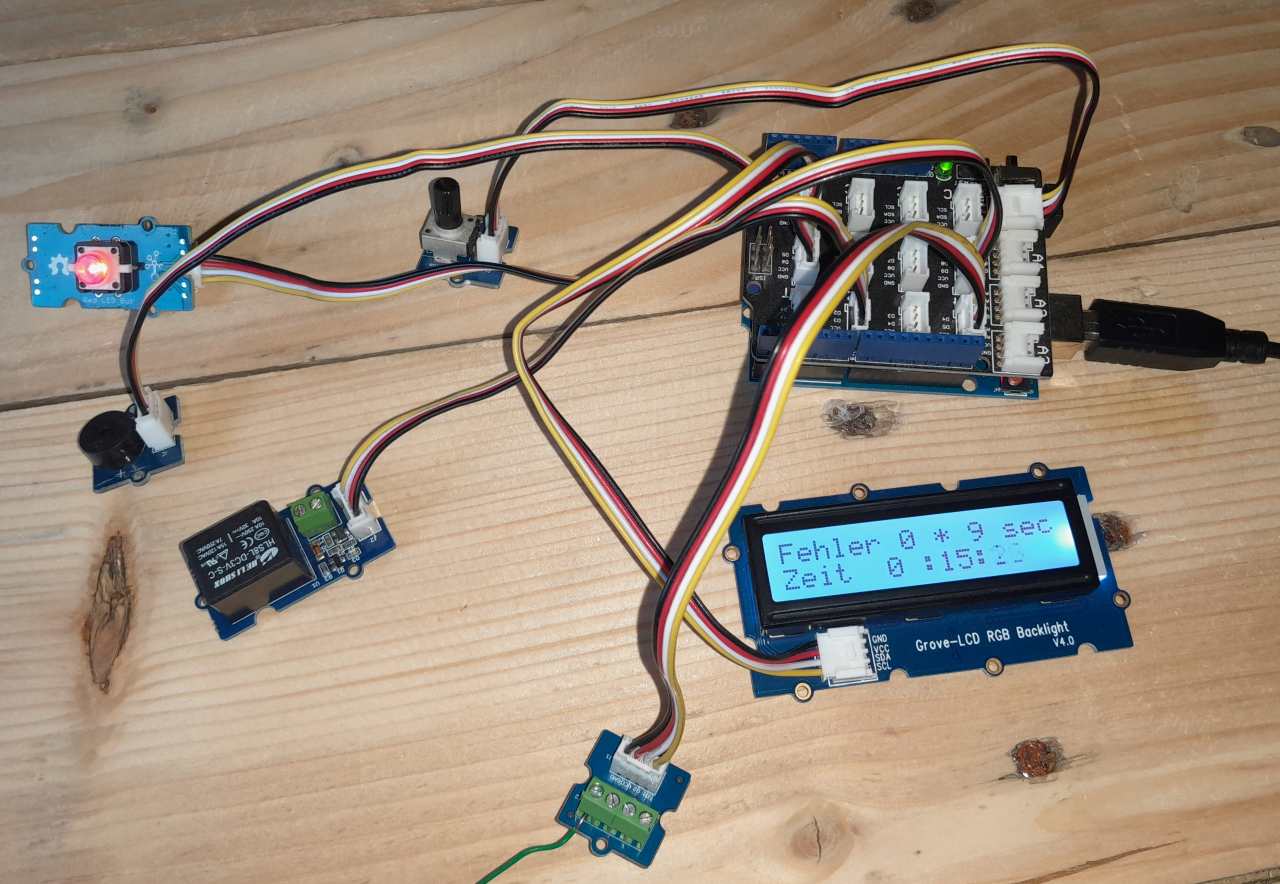 Arduino heißer Draht Spiel mit Hardware und Software 2