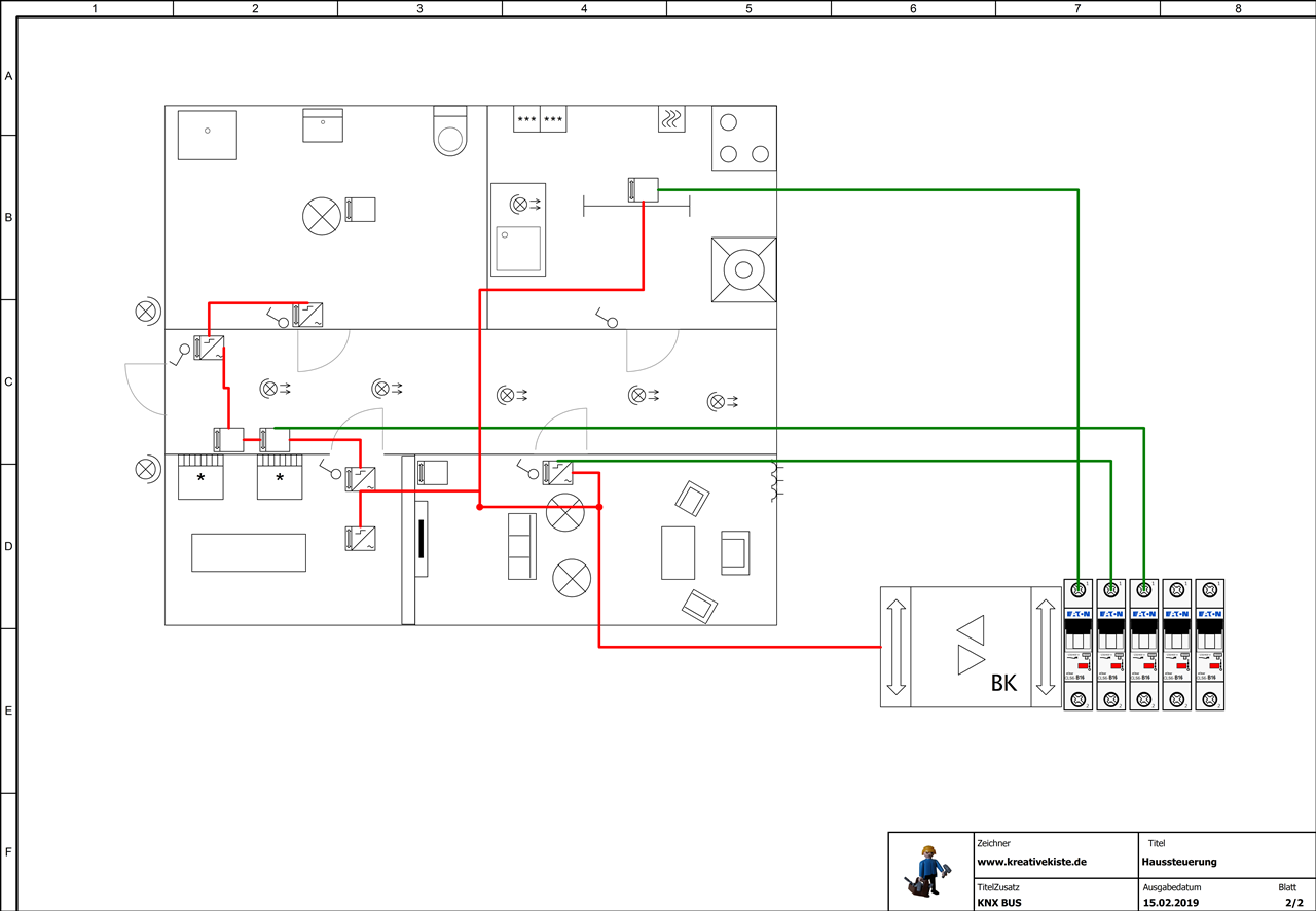 Schaltplan Hausinstallation Online - Wiring Diagram