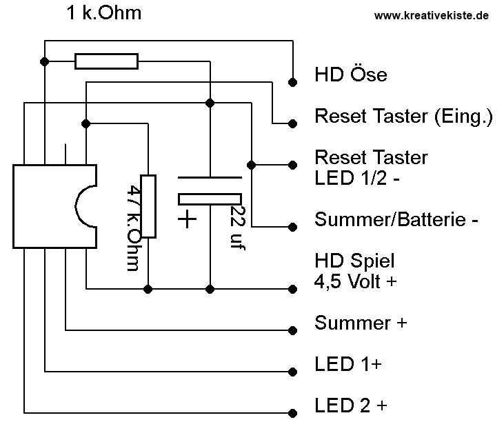 hot wire game heisser draht led summer reset