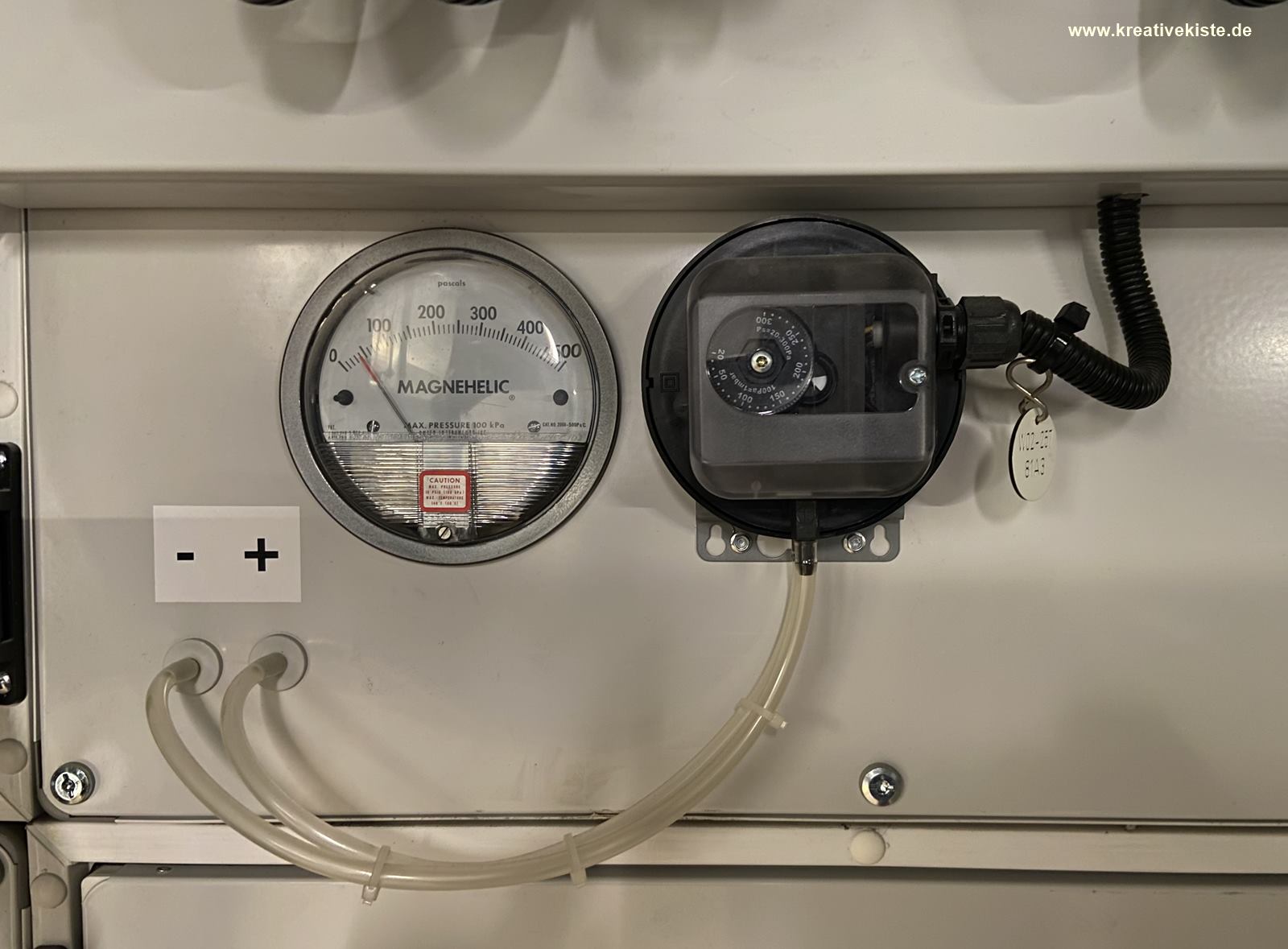 Differenzdruckschalter Druckdose Funktion Regelung Filterüberwachung