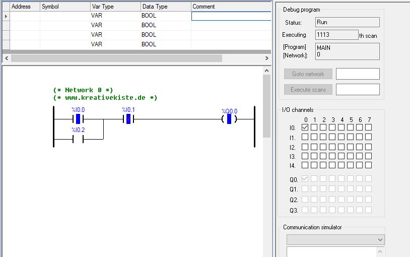 3 Kontaktplan KOP Ladder Diagram LD programmieren für anfänger