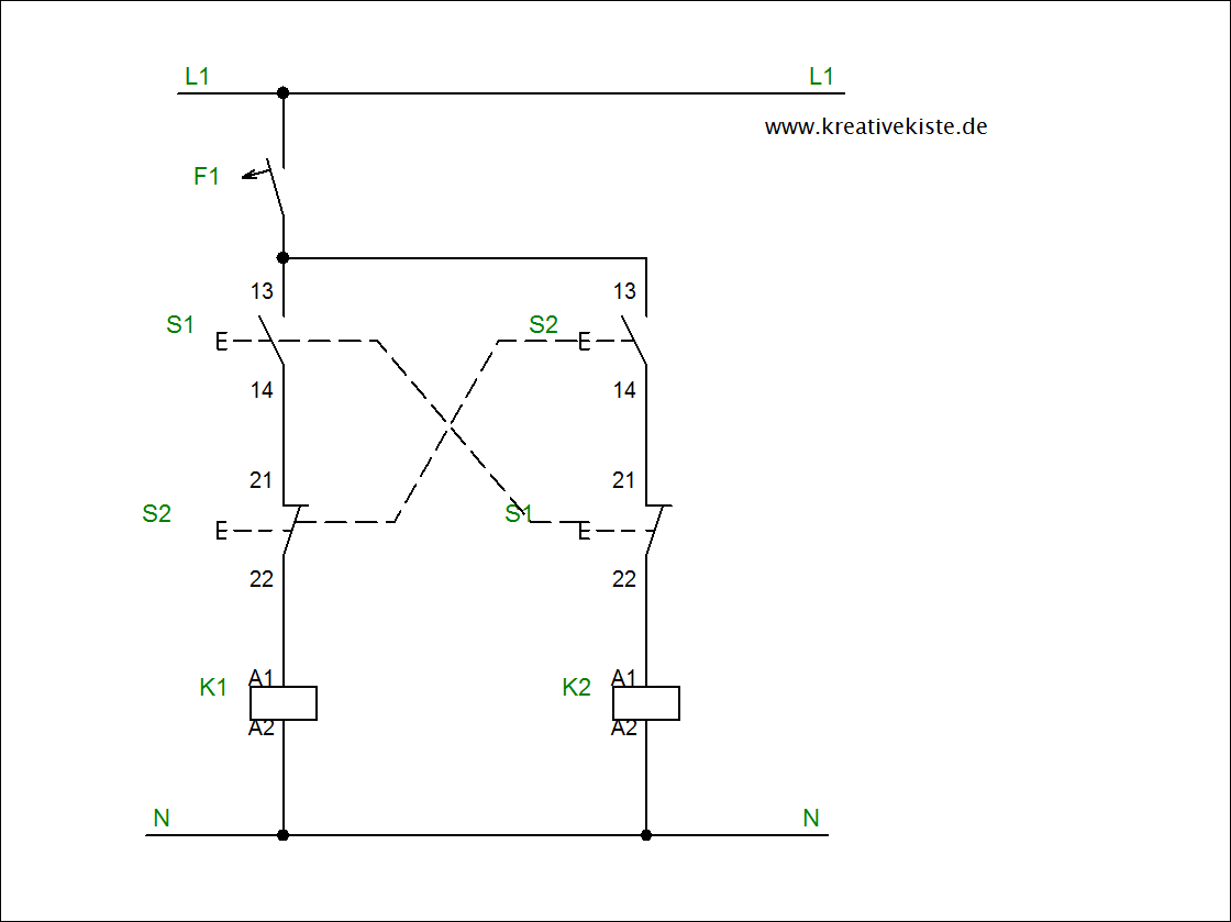 Schaltplan Taster - Wiring Diagram