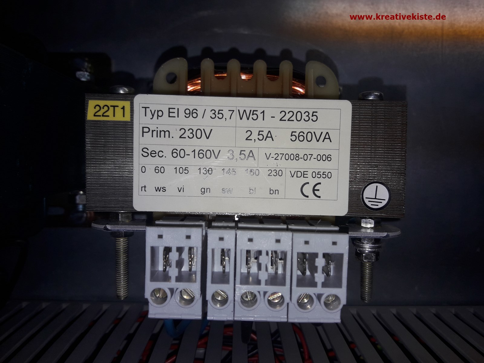 Stufentrafo Schaltung