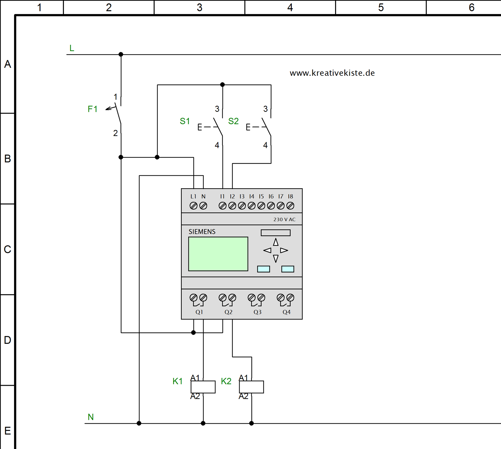 Rlu220 siemens схема подключения