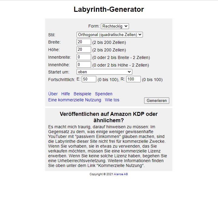 labyrintgenerator