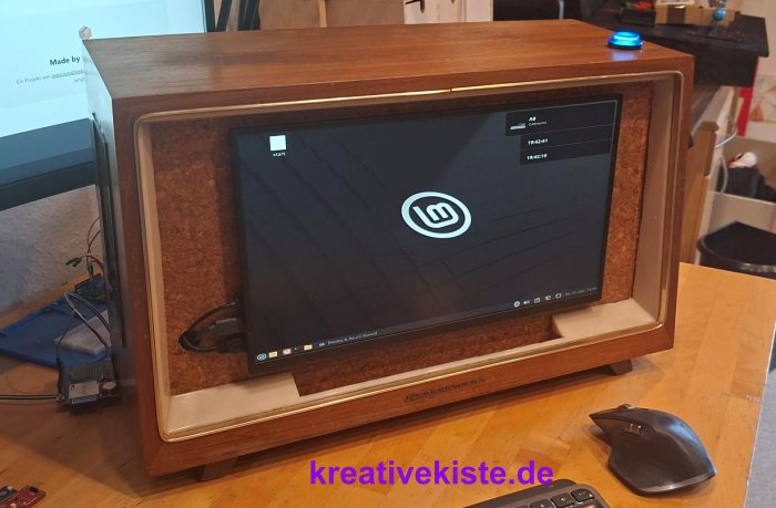 Thin Client unter Linux Mint Monitor Wechsel zwischen Standard PC Monitor und 15 Zoll Touchdisplay 2